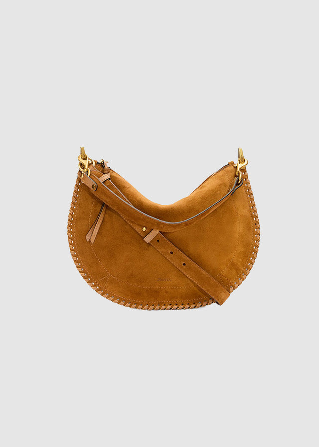 OSKAN SOFT ZIP BAG — COGNAC