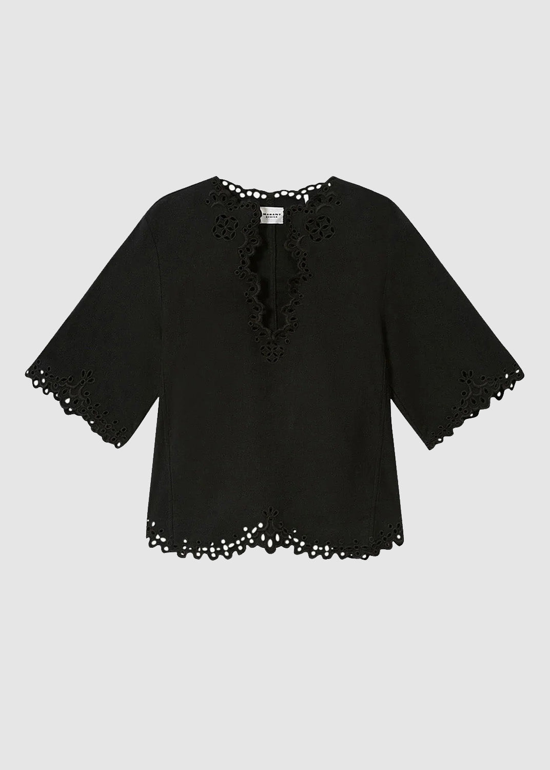 SHANA TOP — FADED BLACK