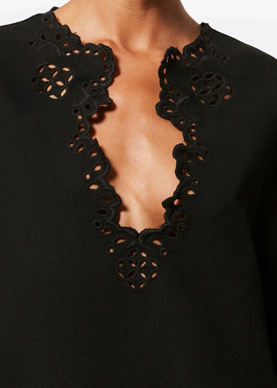SHANA TOP — FADED BLACK