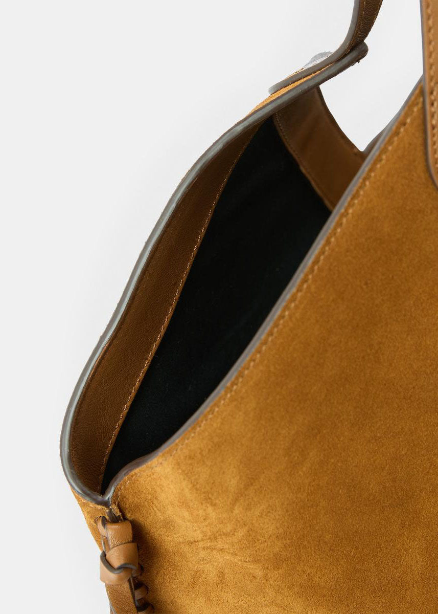TAMPA BAG — COGNAC