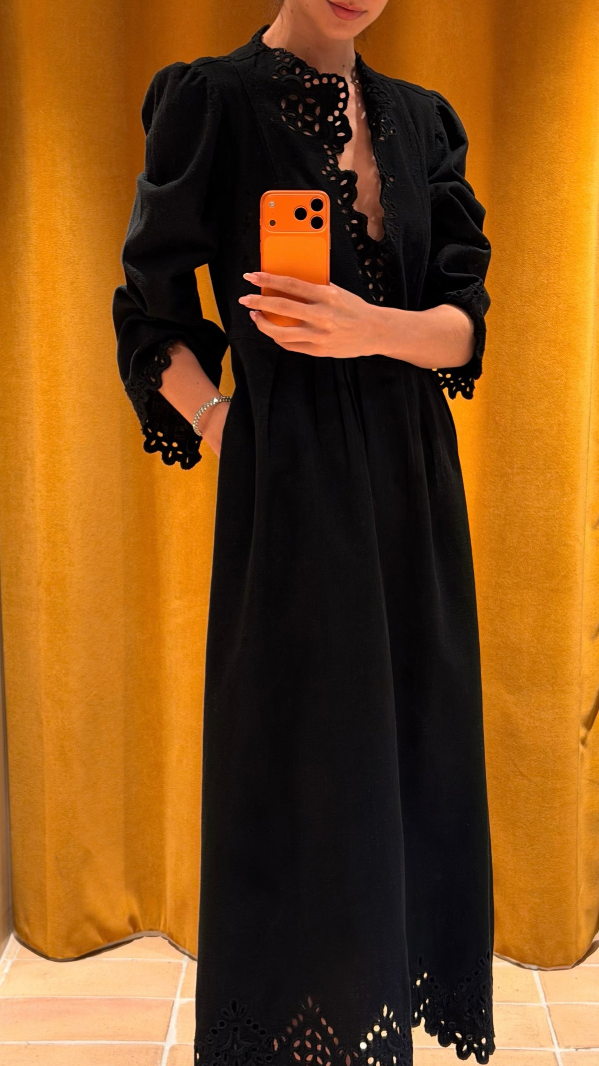 Tianny Dress, Black | Isabel Marant Étoile