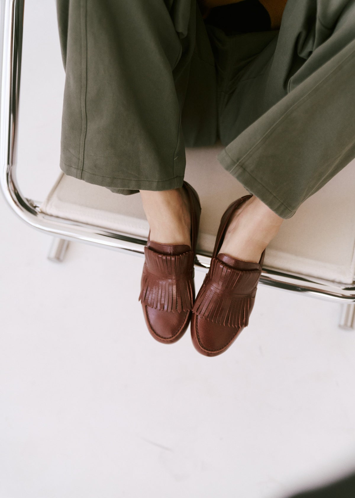 BOHEME LOAFER —  BURGUNDY