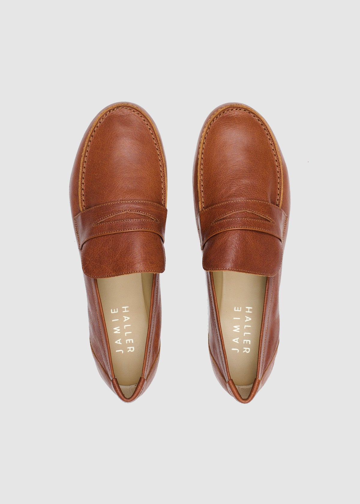 PENNY LOAFER —  BROWN