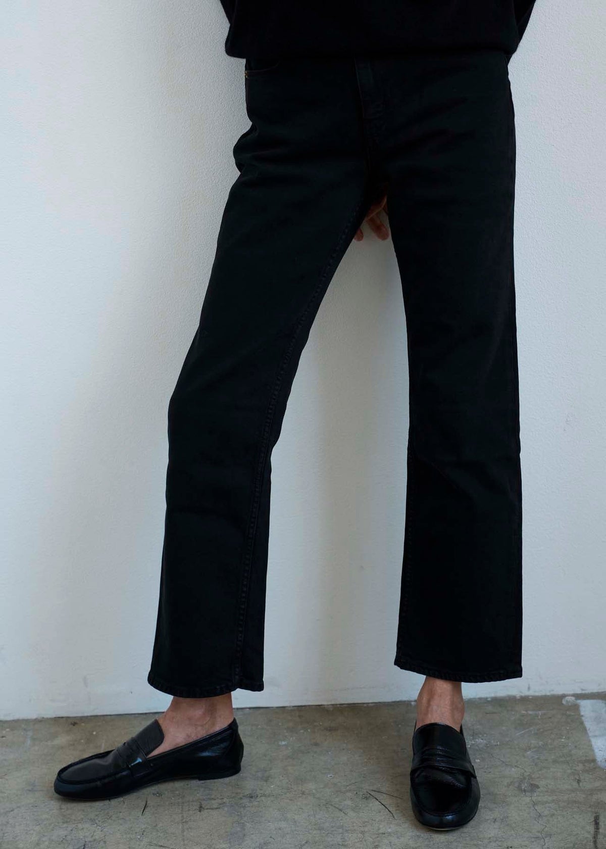 PENNY LOAFER —  SHINY BLACK