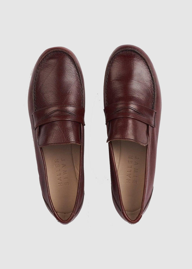 PENNY LOAFER —  OXBLOOD
