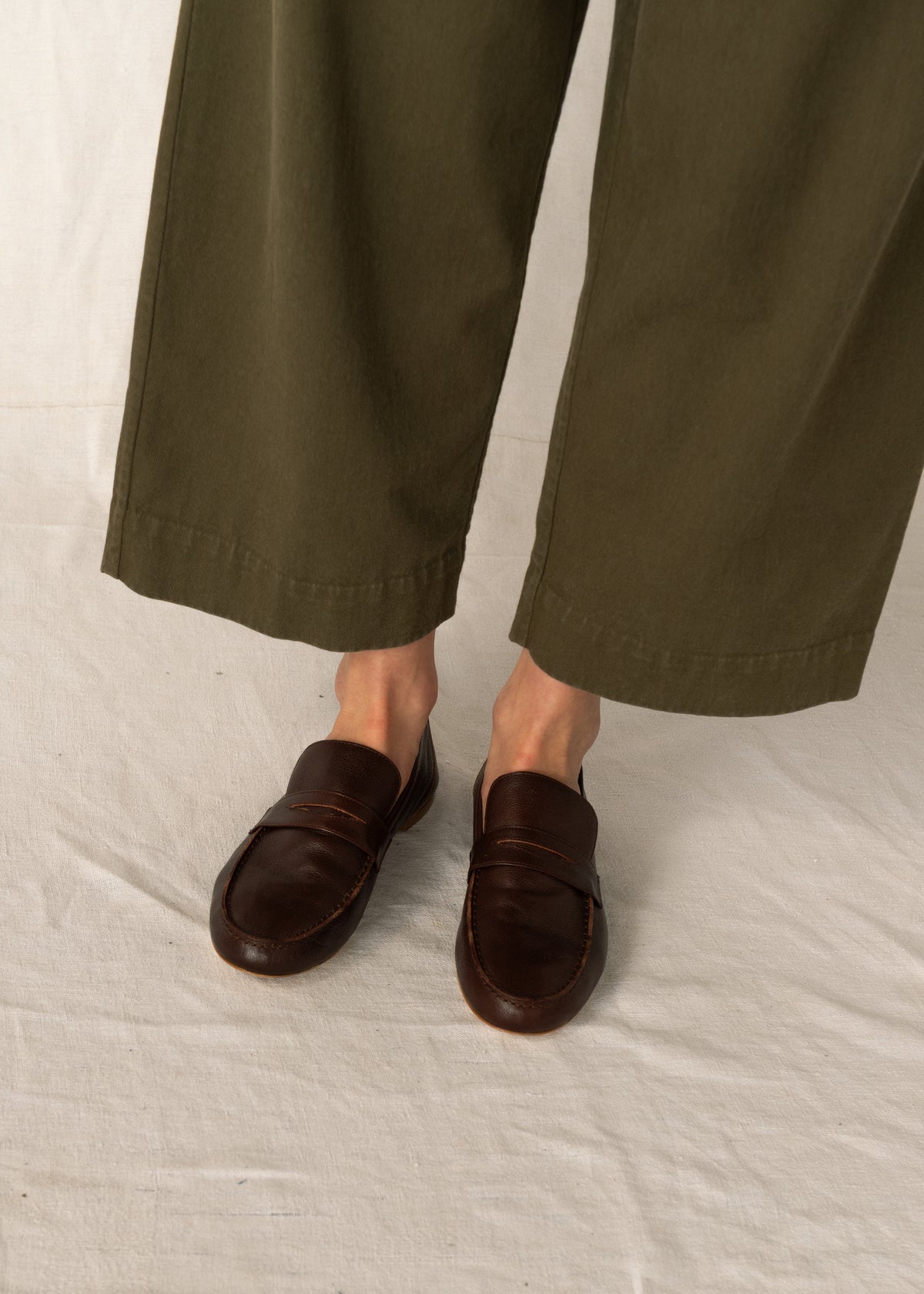 PENNY LOAFER —  OXBLOOD