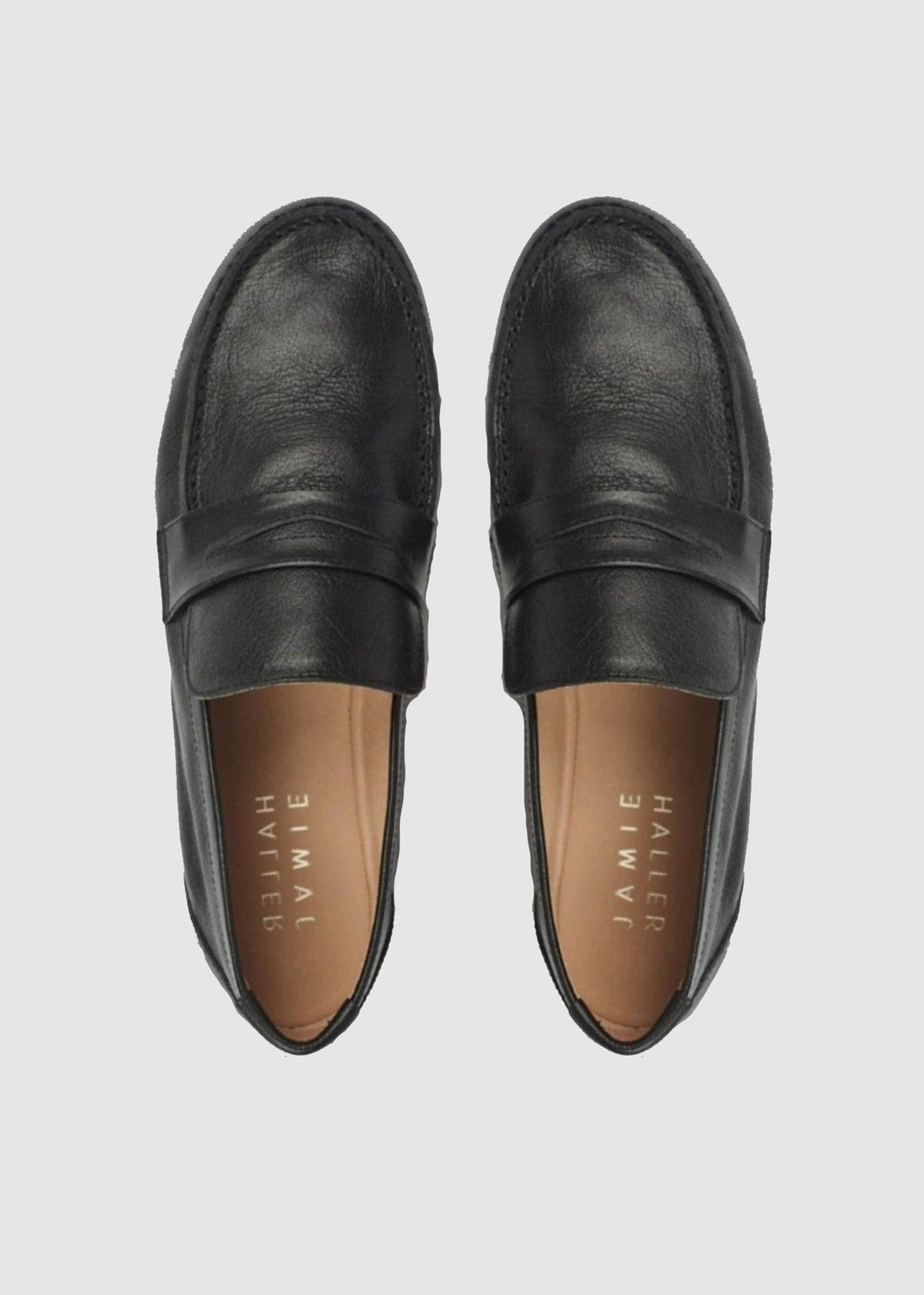 PENNY LOAFER —  BLACK