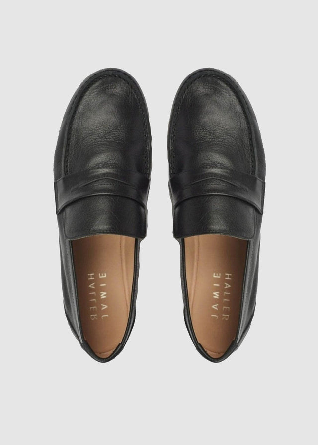 PENNY LOAFER —  BLACK