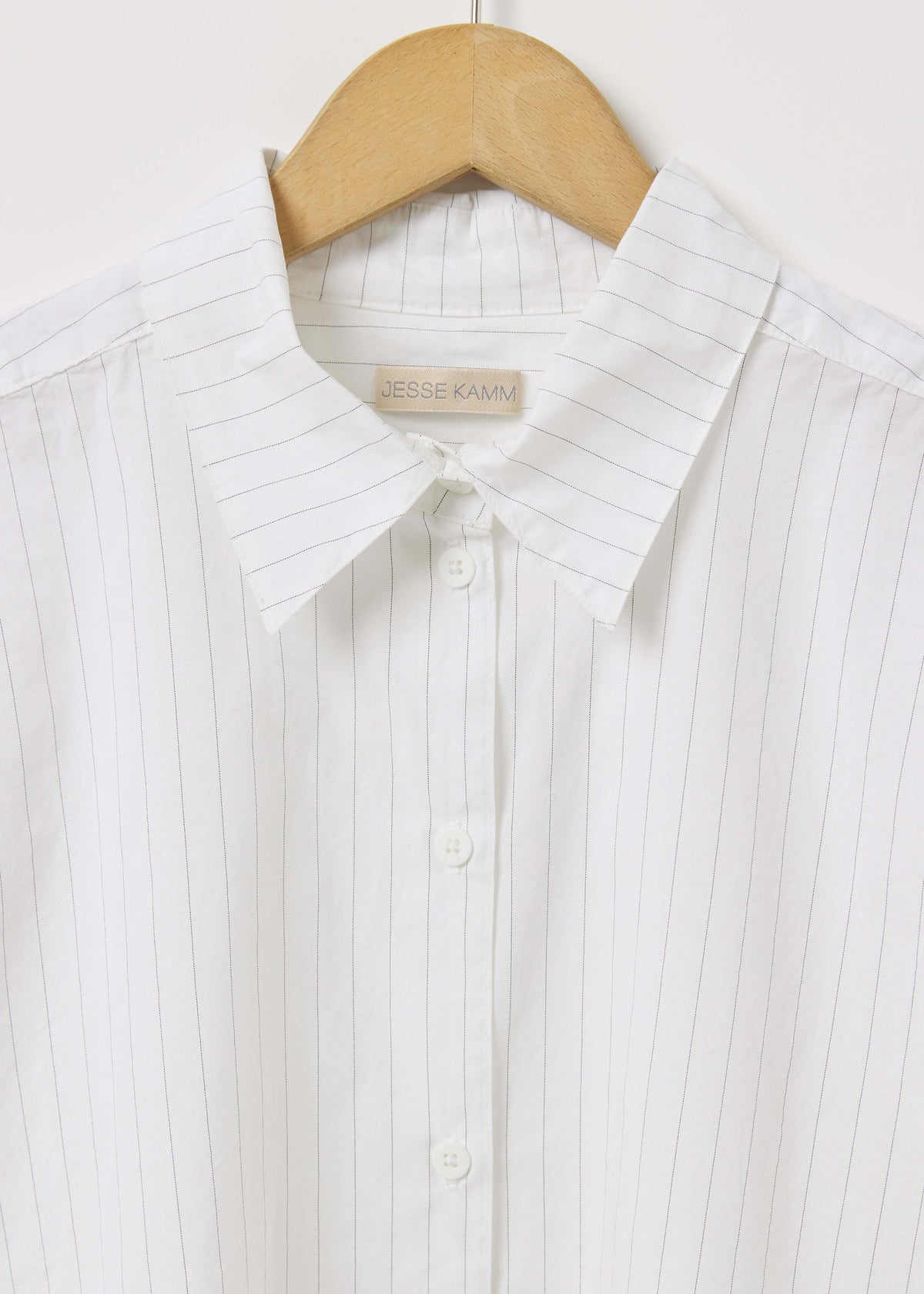 ALBERTA SHIRT — GREY STRIPE