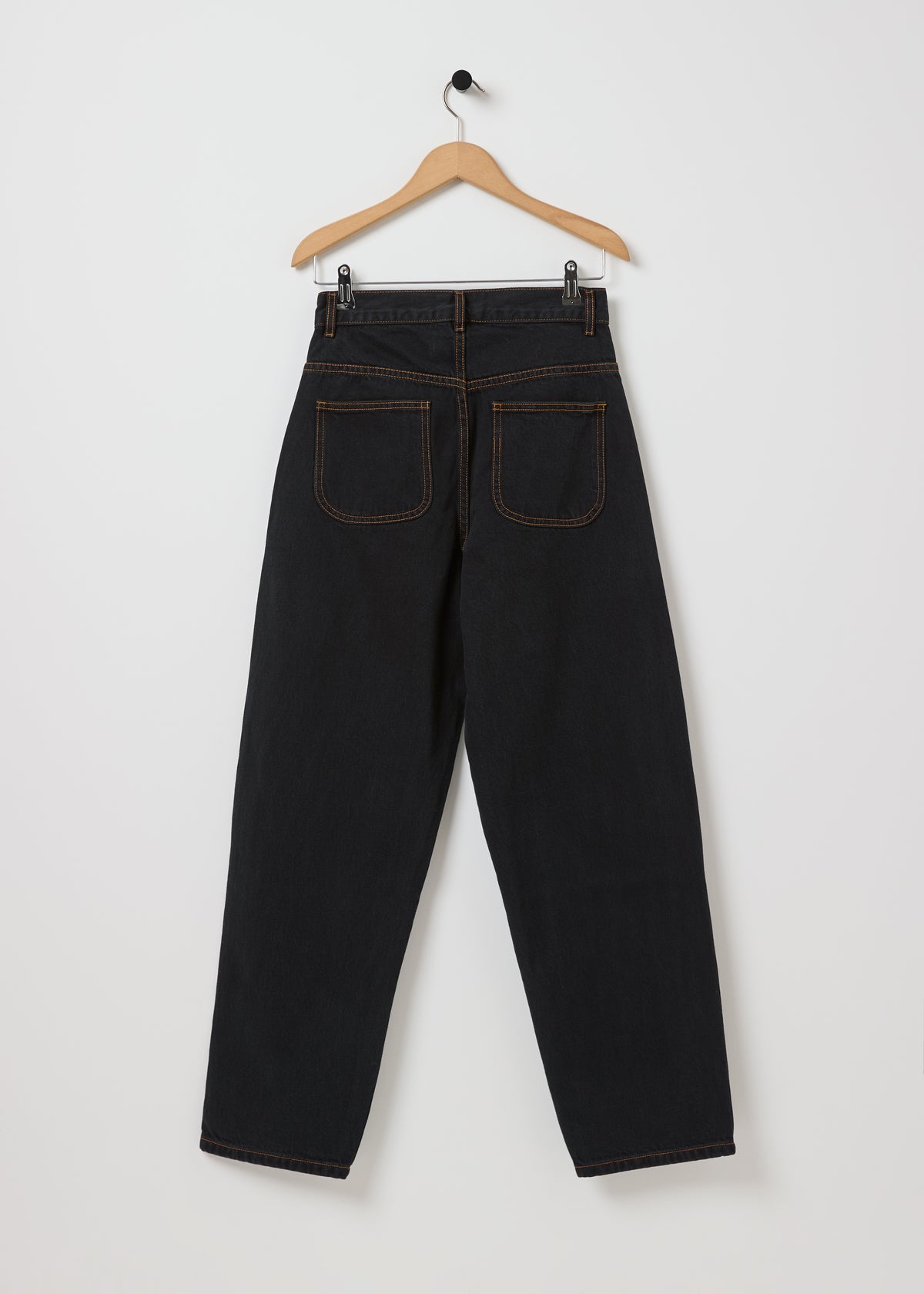 CALIFORNIA WIDE PANT — OVERDYED BLACK