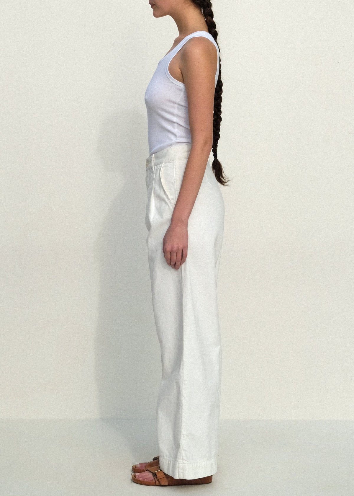 FANCY PANT — SALT WHITE