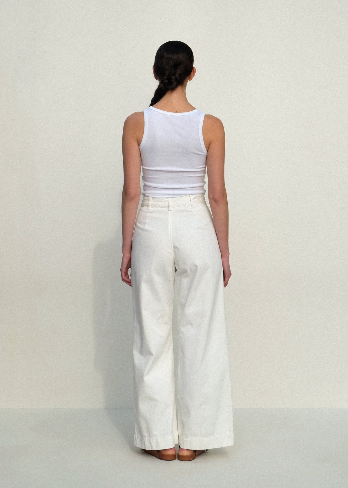 FANCY PANT — SALT WHITE