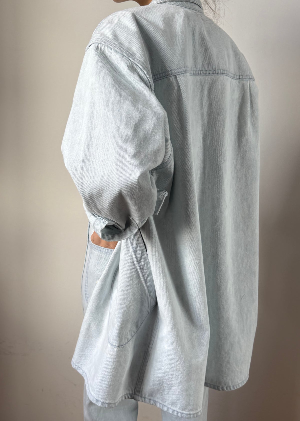 OKUDA JACKET — PALE BLUE