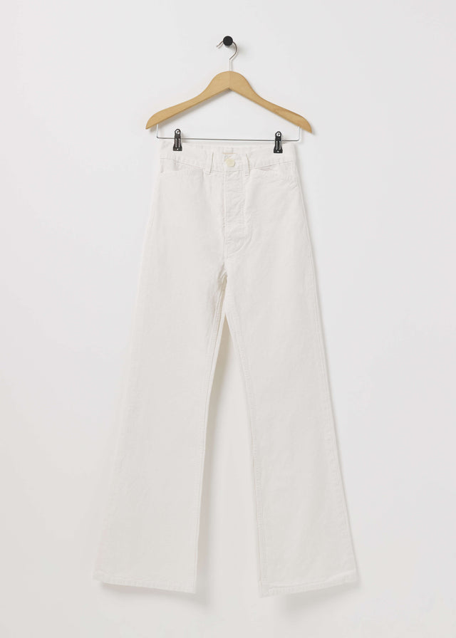 LES DEUX PANT — SALT WHITE