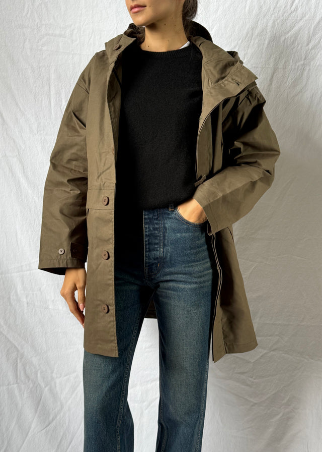 OVERSIZED ANDOVER JACKET — LOAM