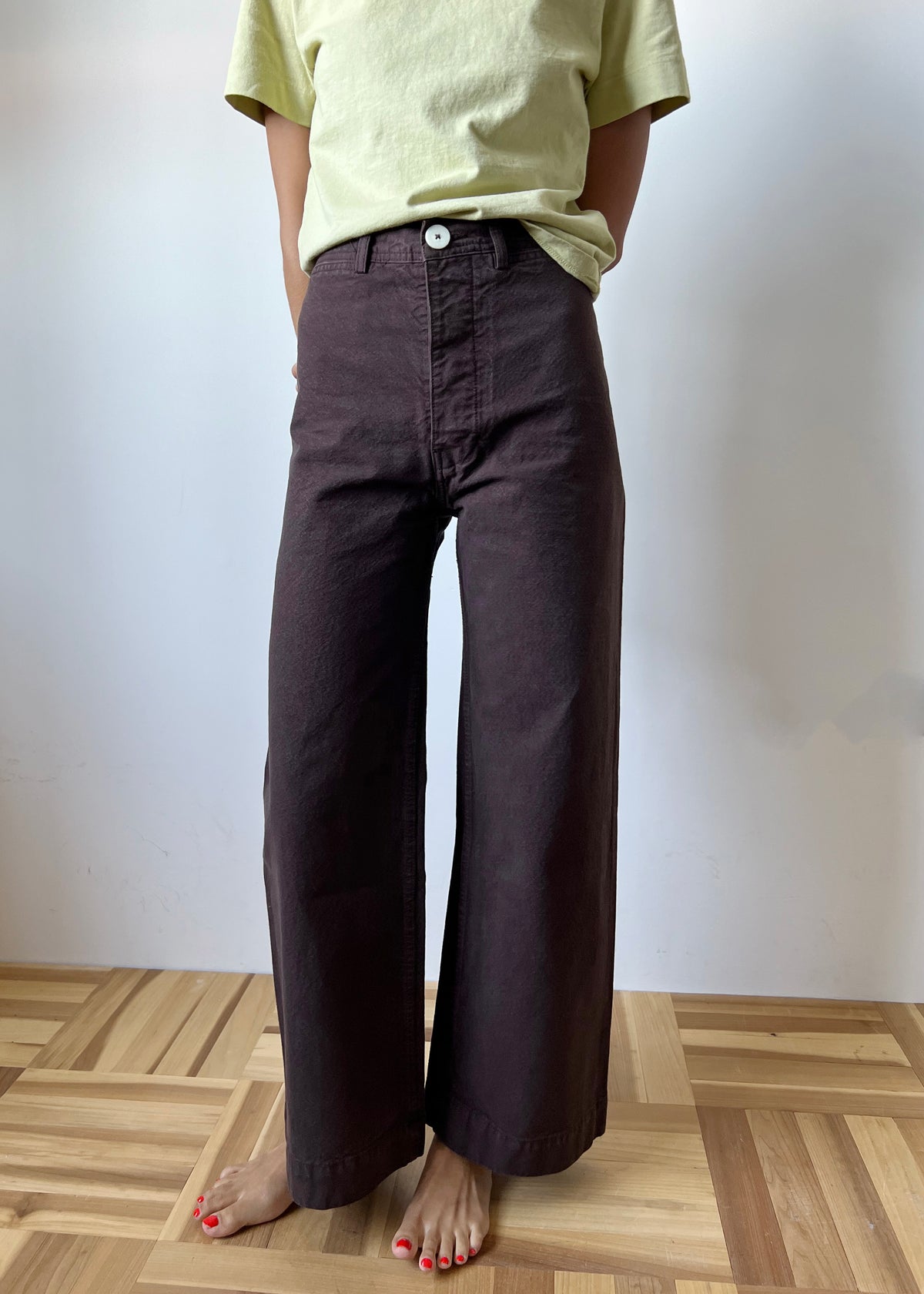 SAILOR PANT — RAISIN