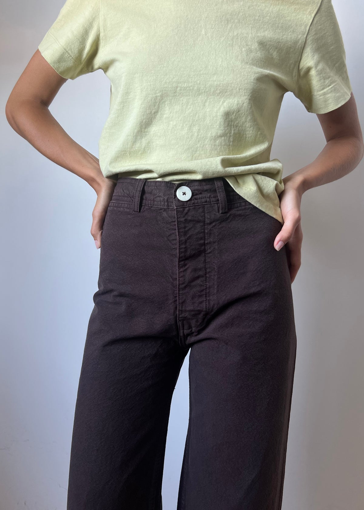 SAILOR PANT — RAISIN