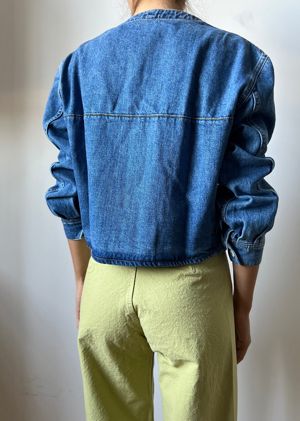 STUDIO JACKET — COWBOY BLUE