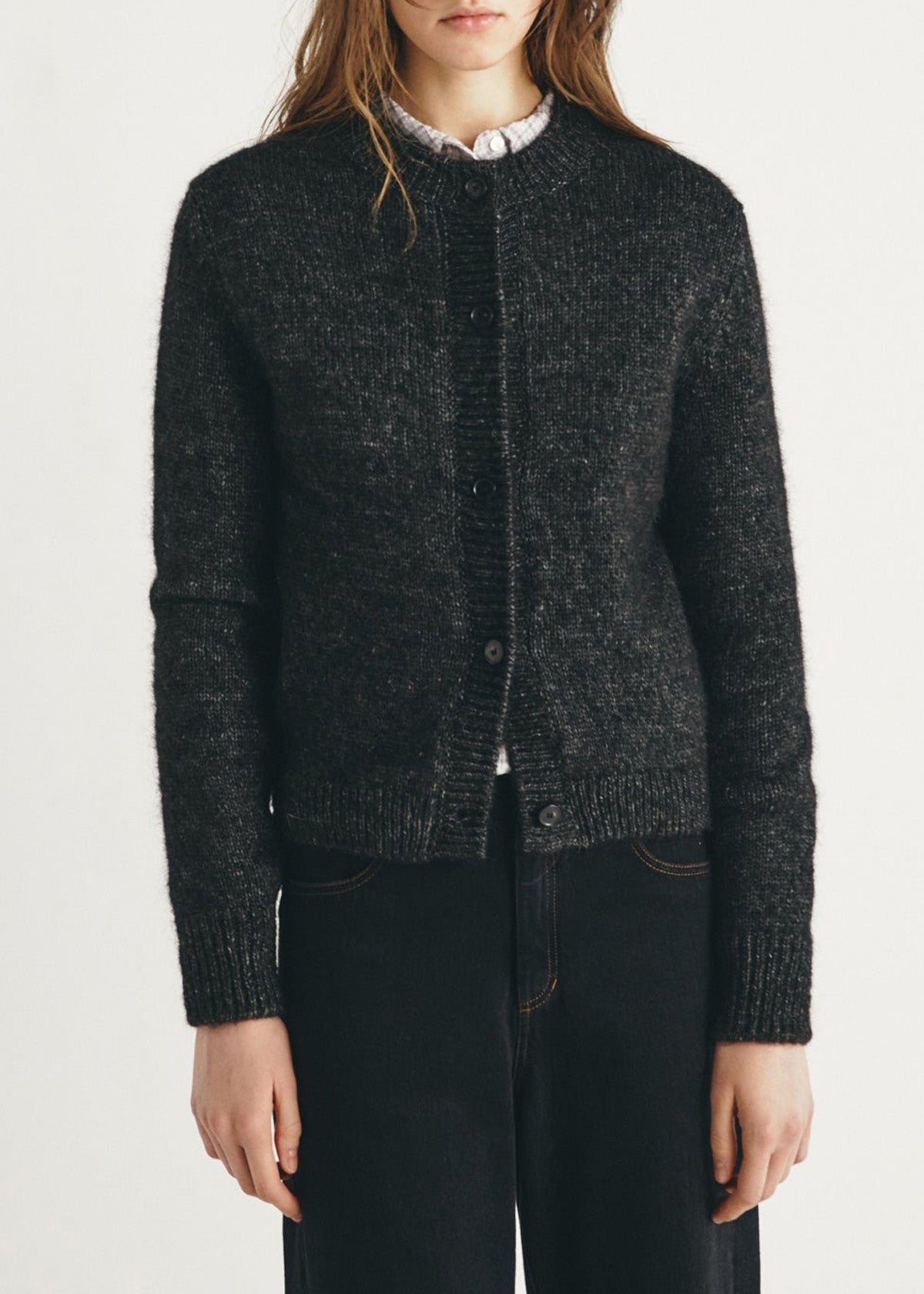 EMILIA CARDIGAN — BASALTO