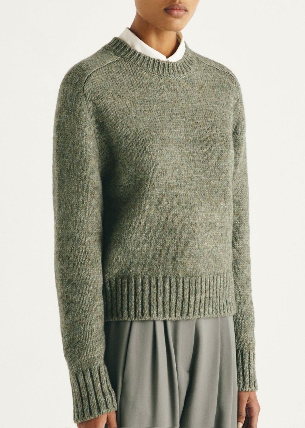 VALOIS JUMPER — VERDIGRIS