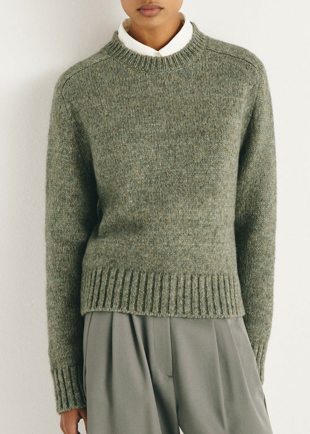 VALOIS JUMPER — VERDIGRIS