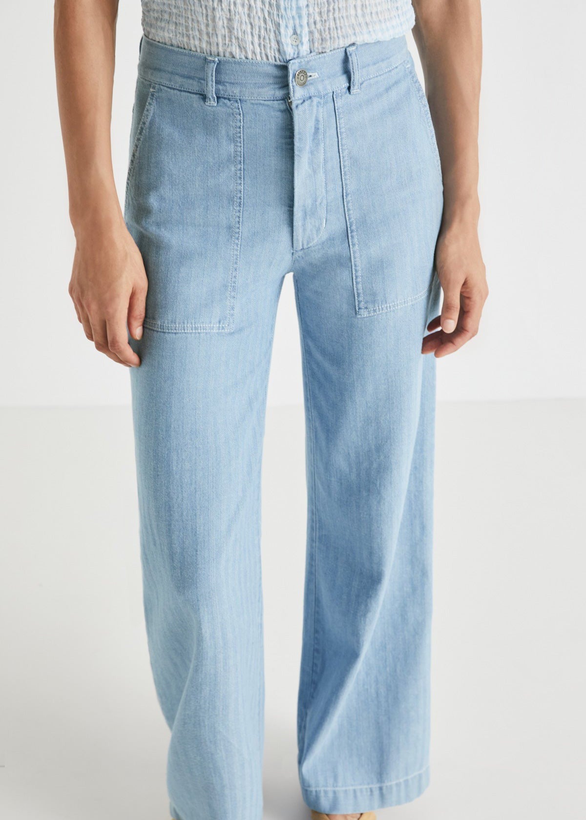 AMUR TROUSERS — BLUE