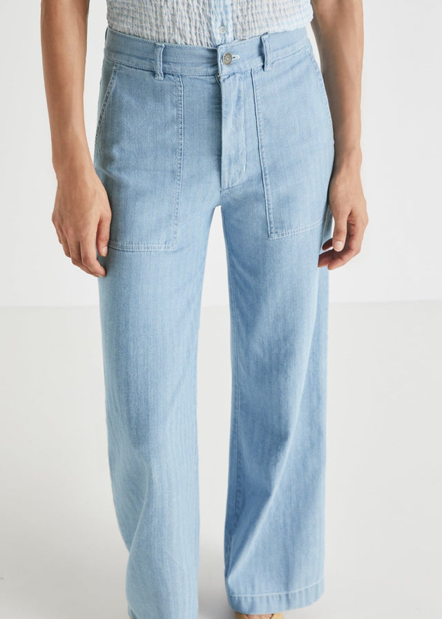 AMUR TROUSERS — BLUE