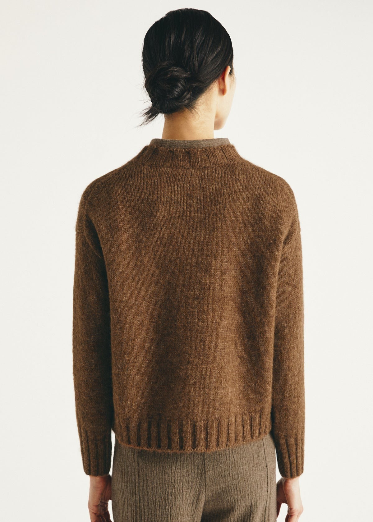 EDNA KNIT — CHESTNUT