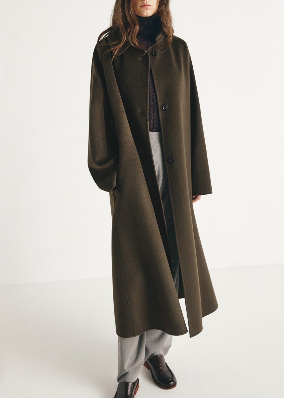 MERRITT COAT — EBONY