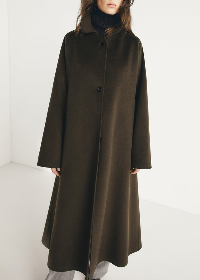 MERRITT COAT — EBONY