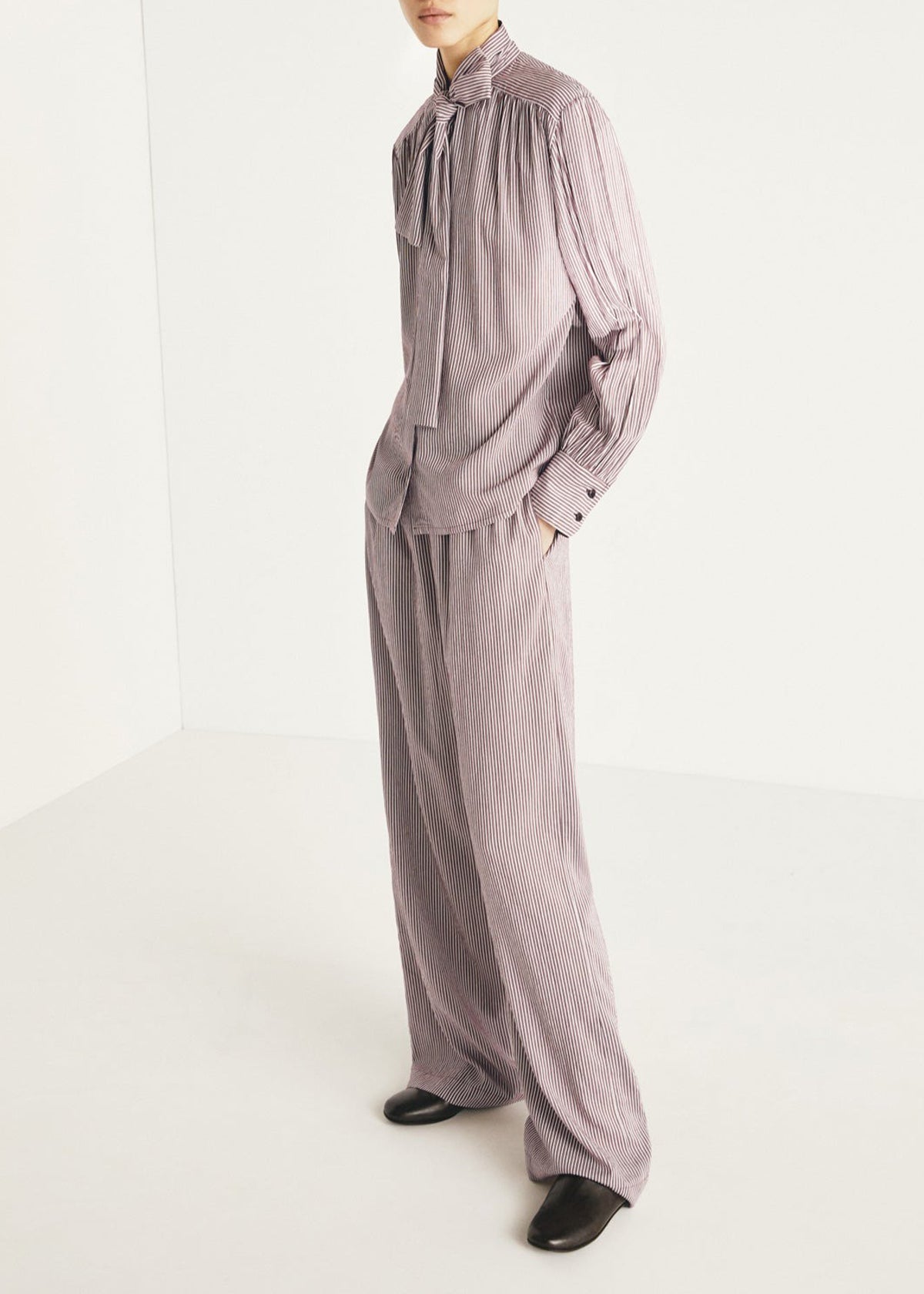 MORISOT TROUSERS — WINE