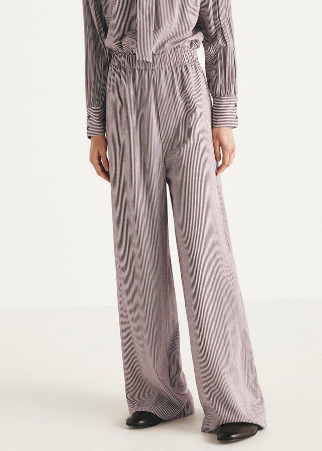 MORISOT TROUSERS — WINE