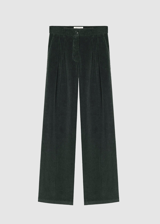 PUNAT TROUSERS — EMERALD