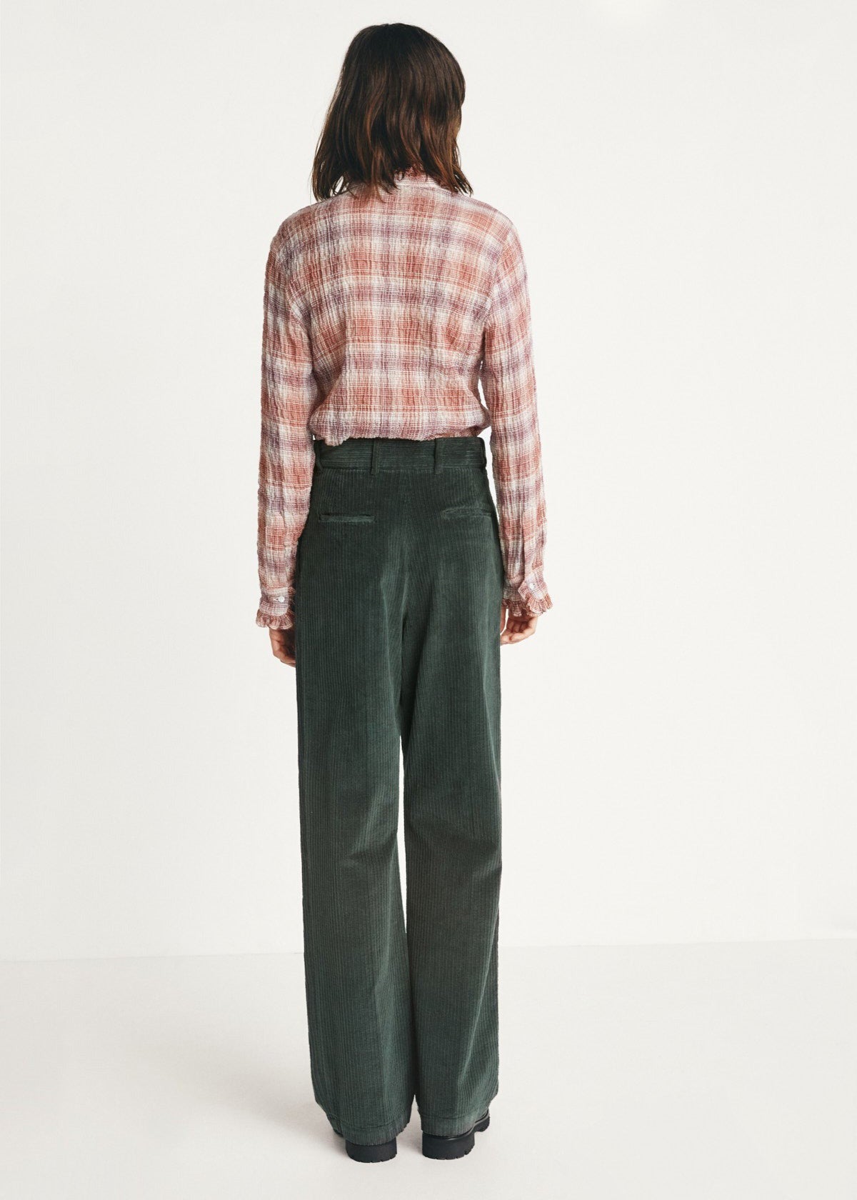 PUNAT TROUSERS — EMERALD