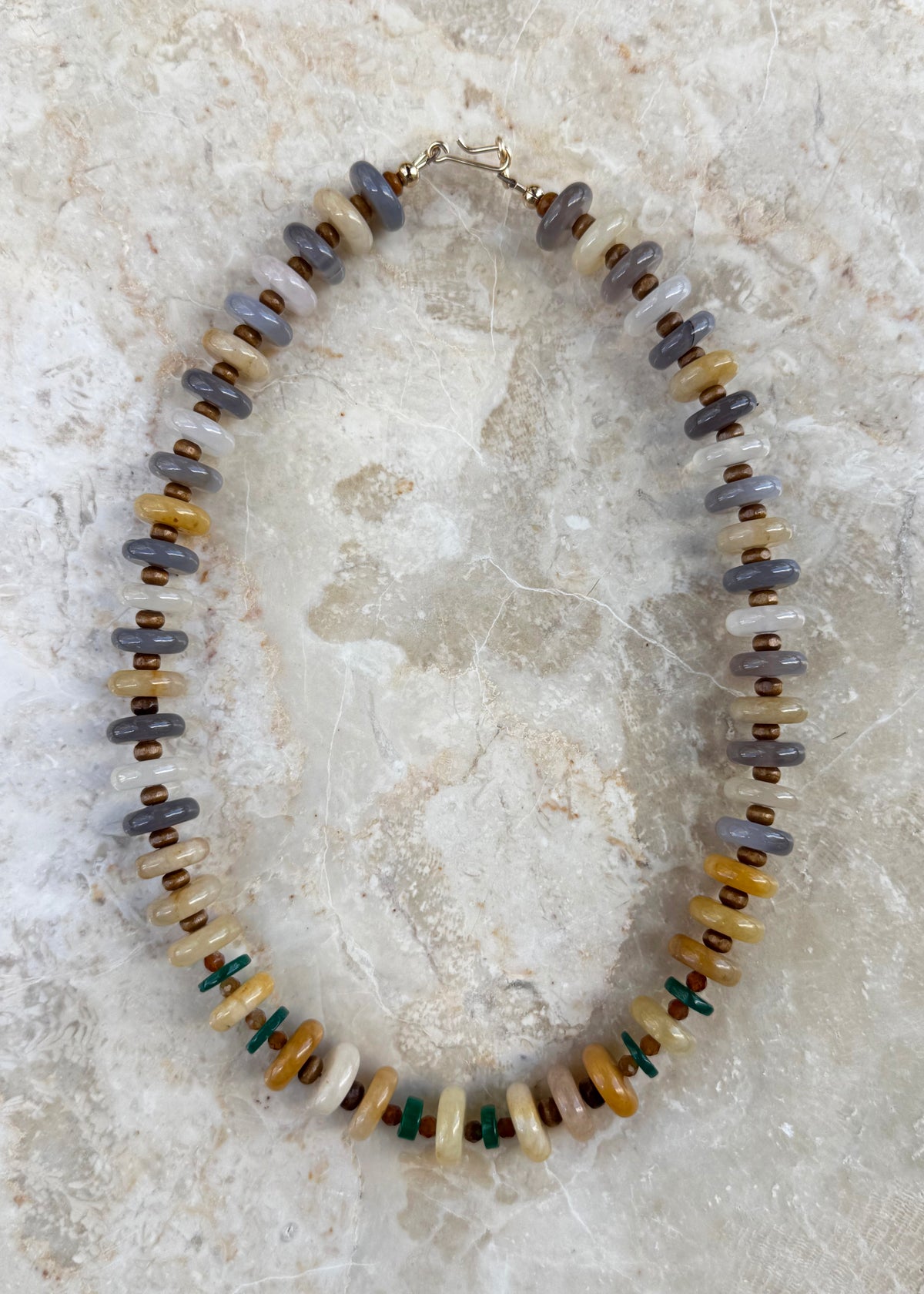 DUNES SCRUNCHIE NECKLACE