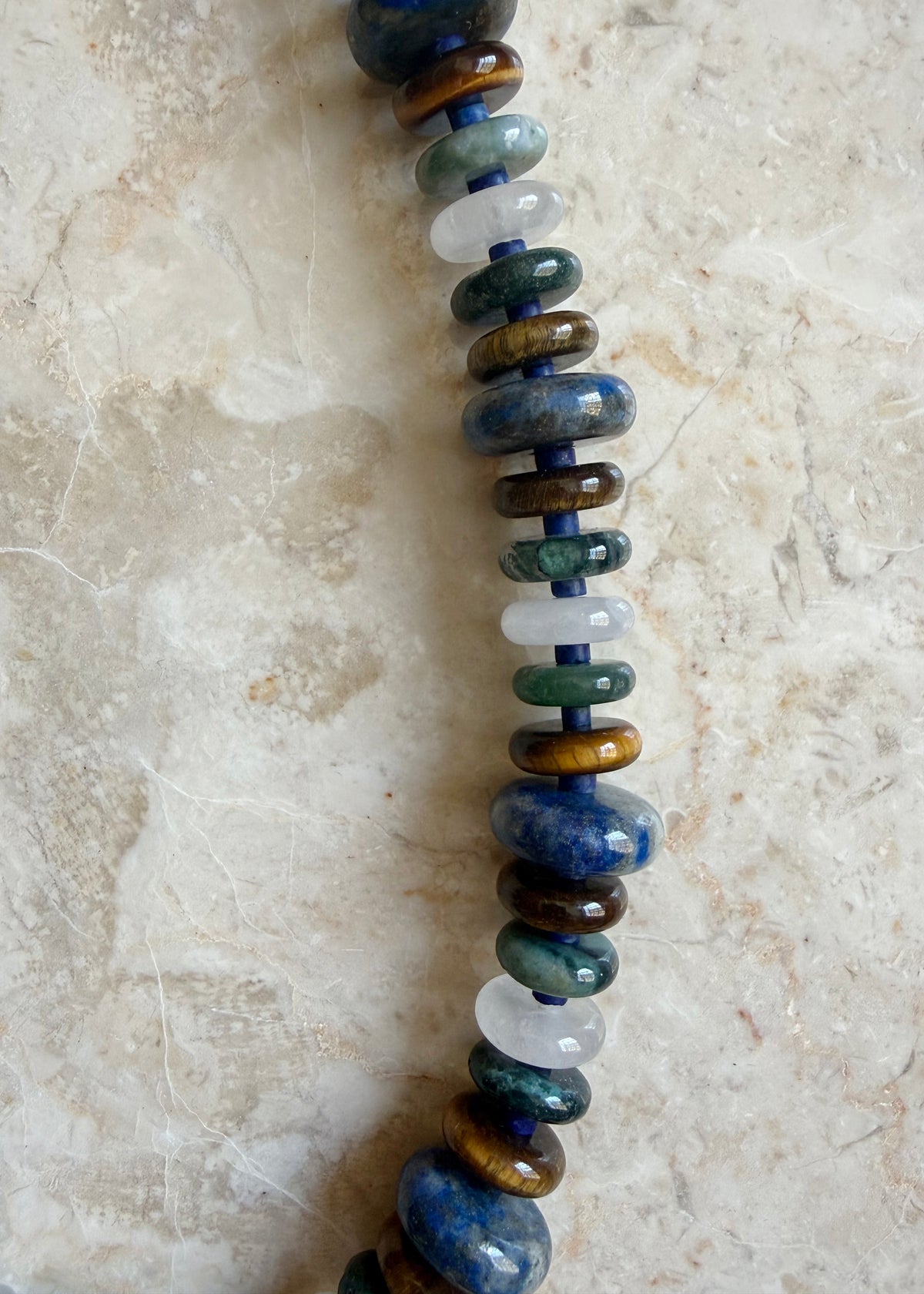 OCEAN SCRUNCHIE NECKLACE