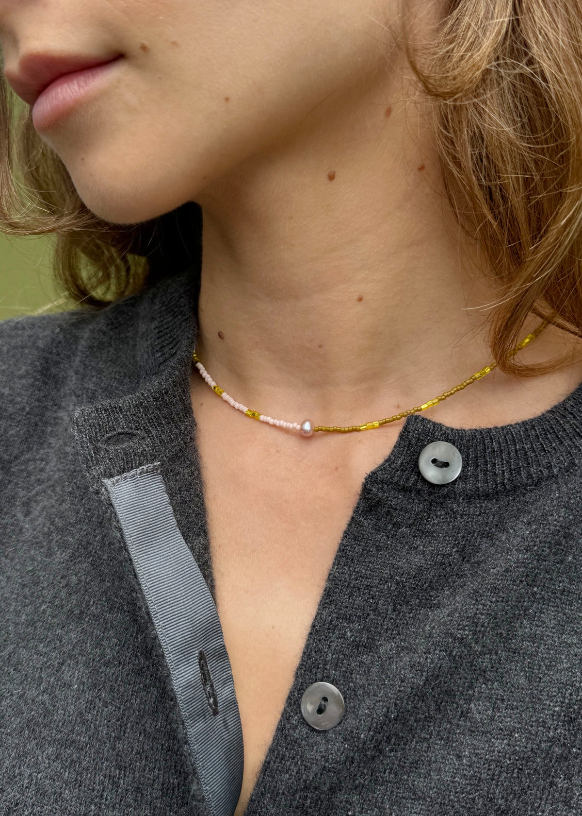 PUNCHY PEARL NECKLACE