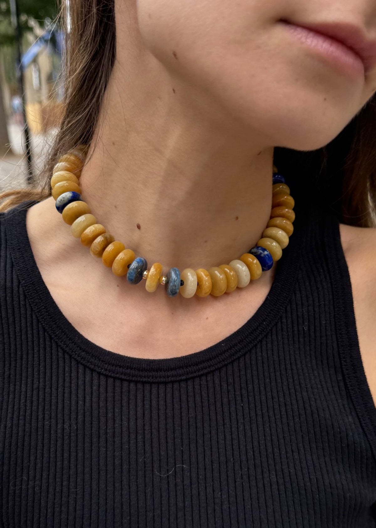 SCRUNCHIE NECKLACE