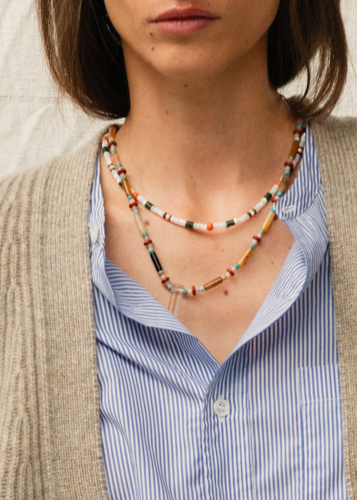 WHITE CLIFFS NECKLACE