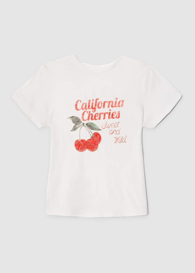 TINY TEE — CHERRIES