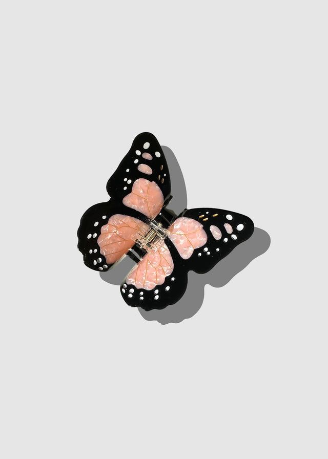 BUTTERFLY CLAW CLIP — PINK