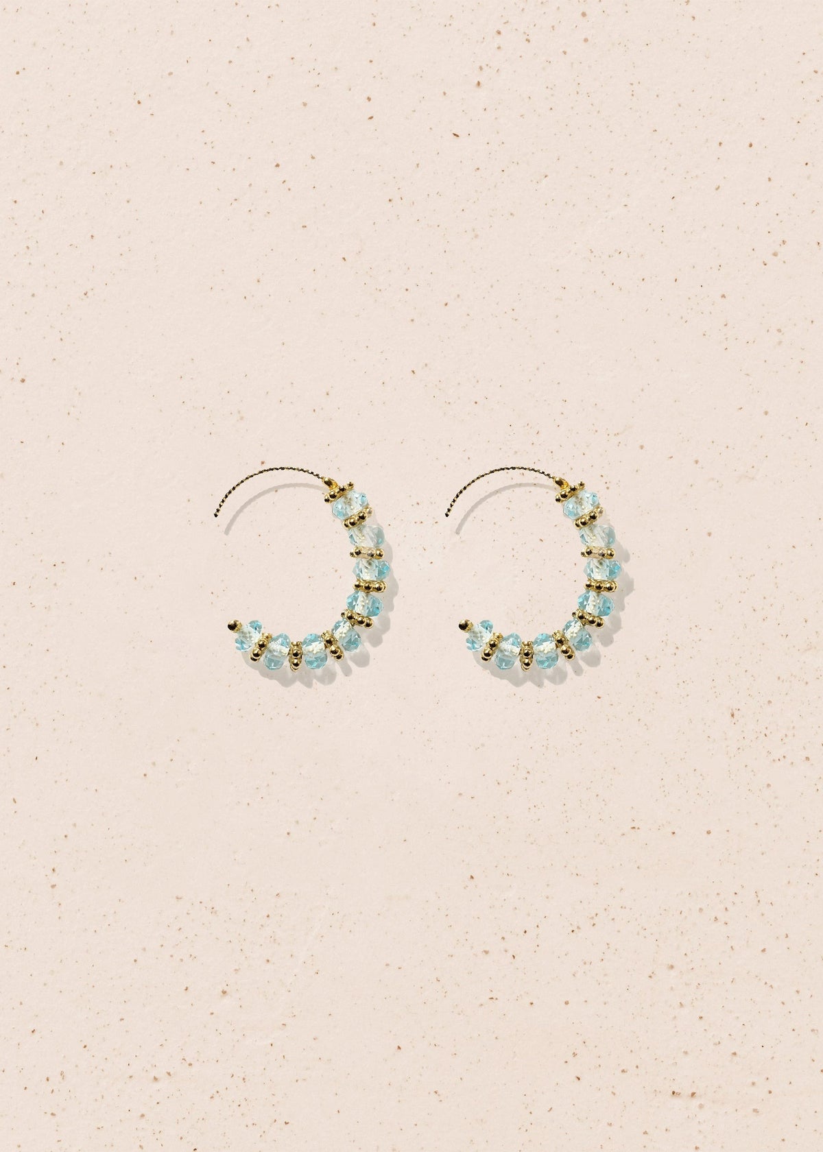 AMARA EARRINGS — AQUAMARINE