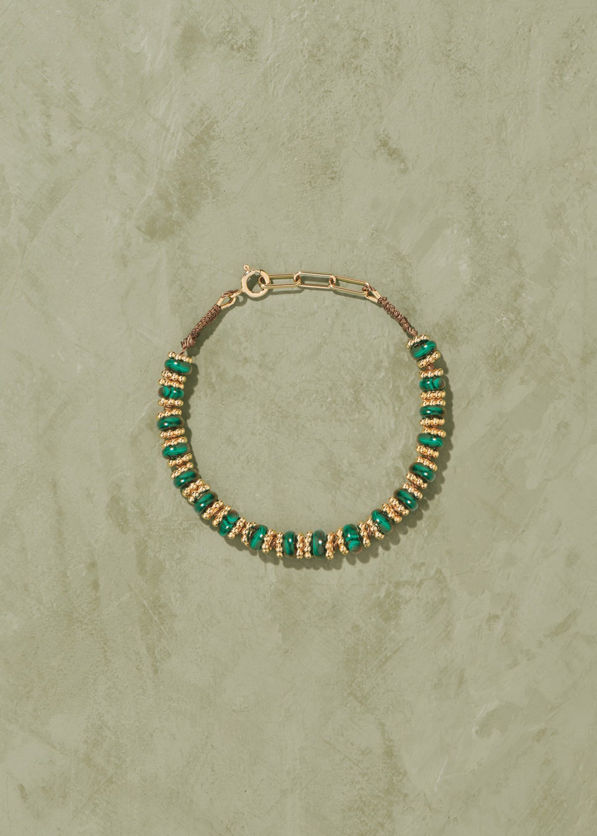 SEDA BRACELET — MALACHITE