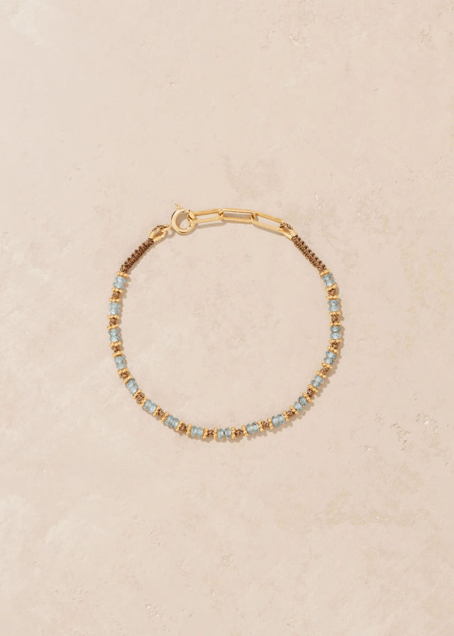 TARA BRACELET — ZIRCON BLEU