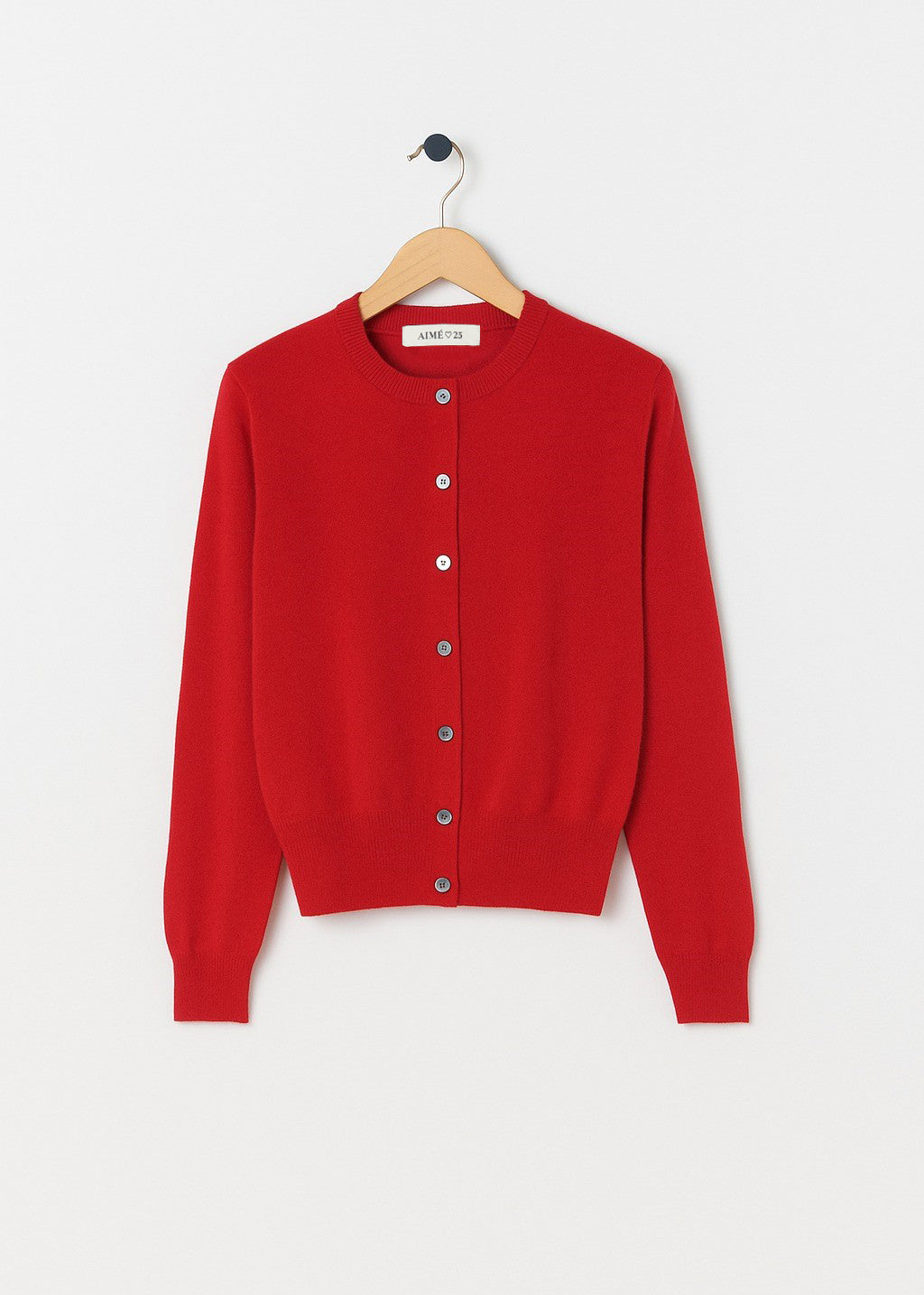 GABBY CARDIGAN — RED