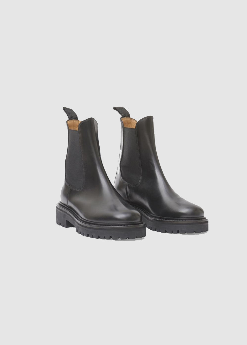 CASTAY LOW BOOTS — BLACK