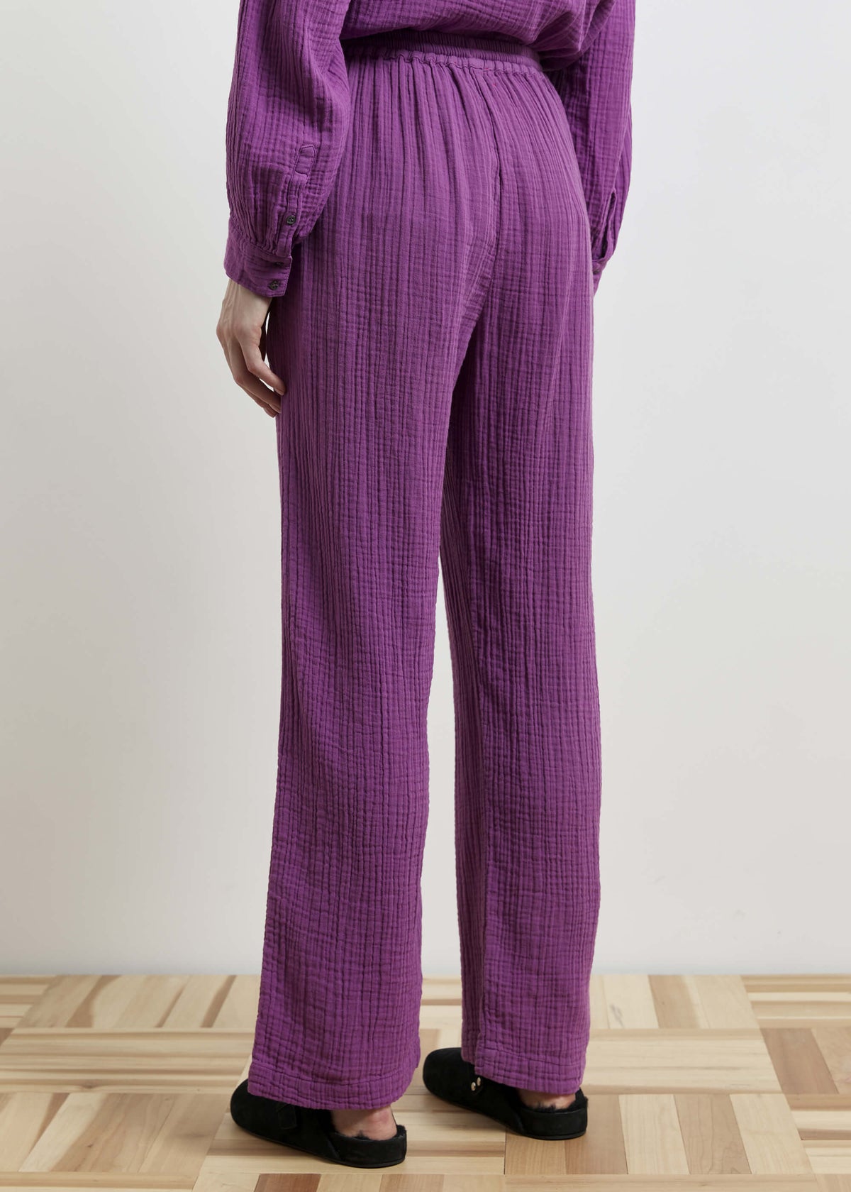 DYLAN TROUSERS — PURPLE