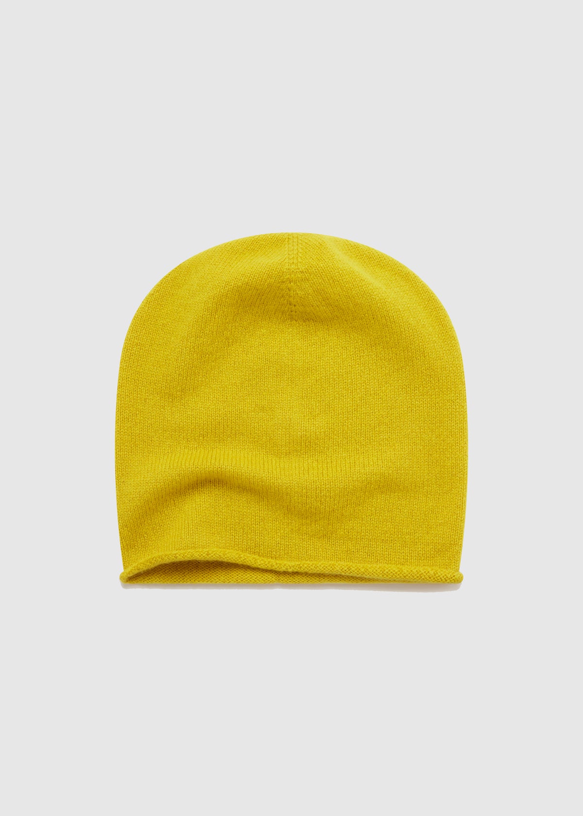 ACTUEL CASHMERE HAT — CHARTREUSE