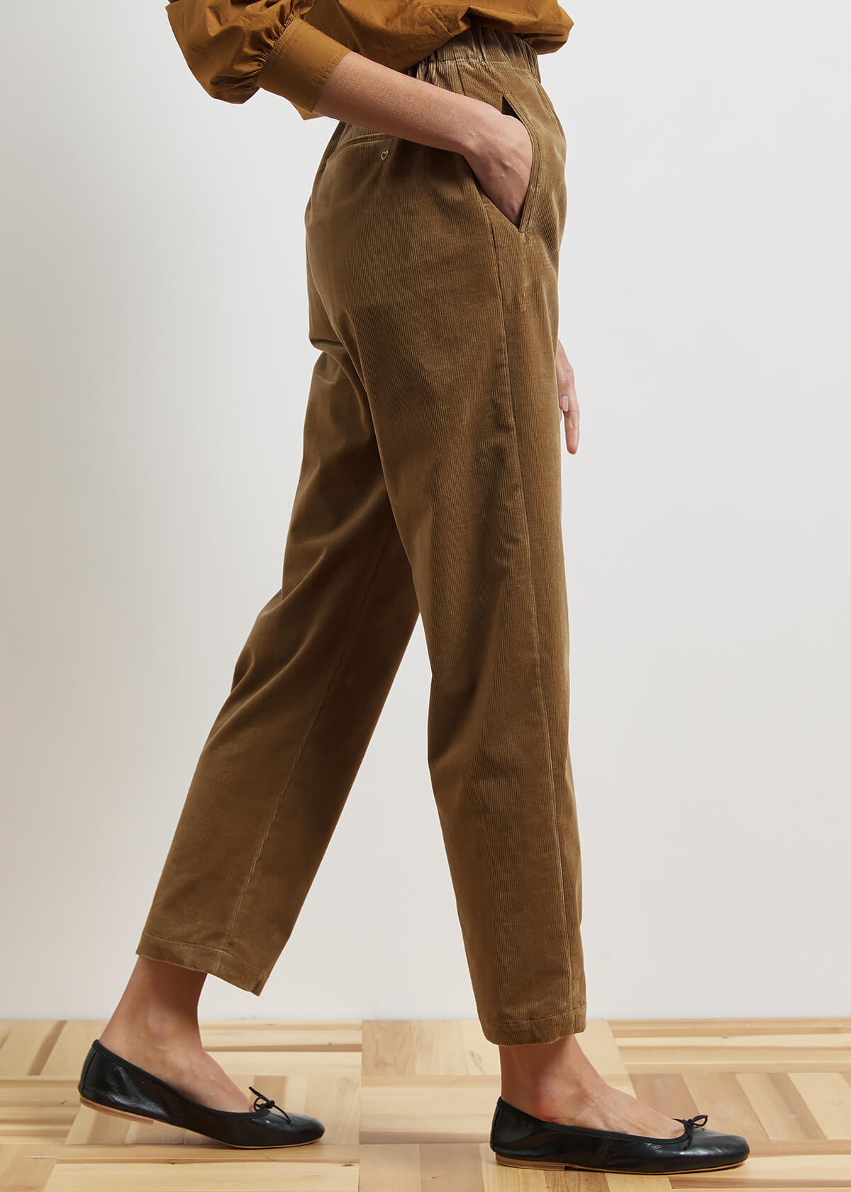 Abel Corduroy Trousers, Camel by Aimé