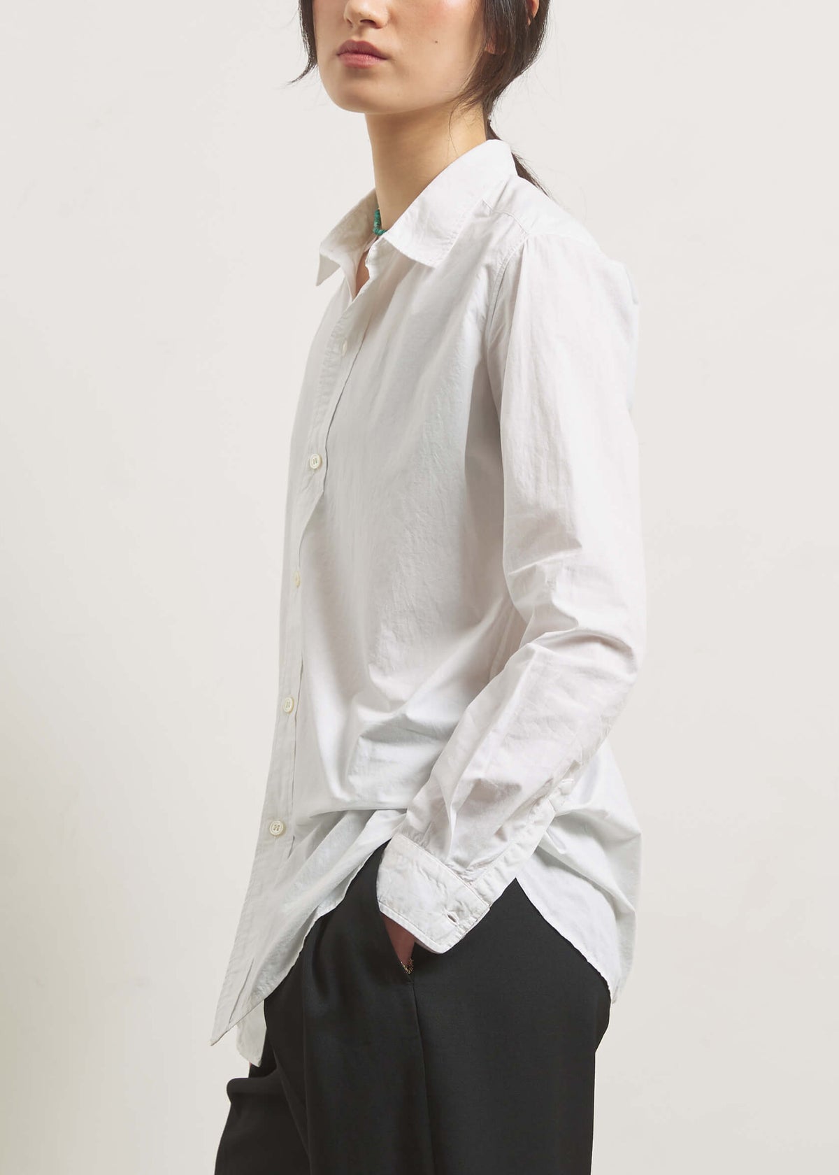 ANOUCK SHIRT — SOFT WHITE